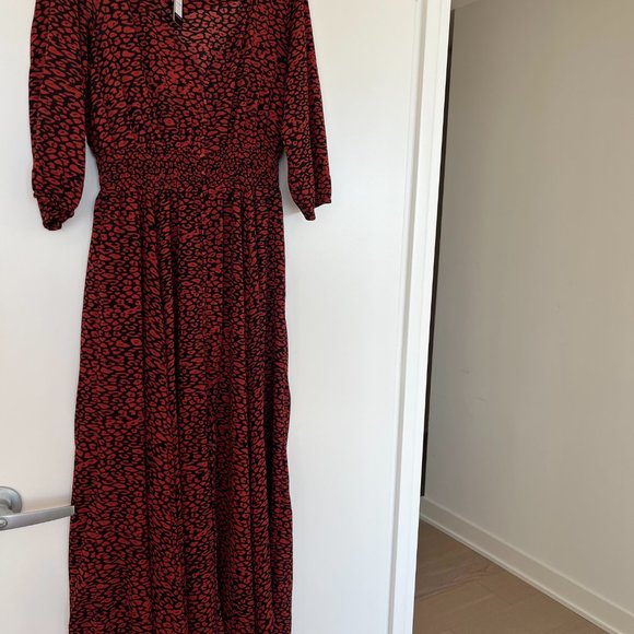 NWT City Chic Leopard Print Maxi Dress - Picture 7 of 8